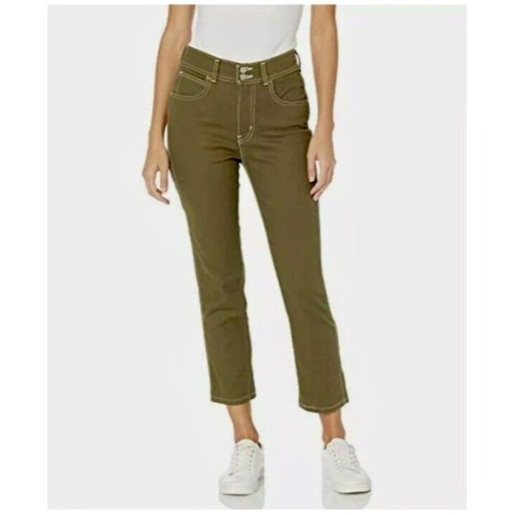 Levi's NWOT 724 High Rise Straight Crop Jeans Women 00 (24) - Picture 9 of 10